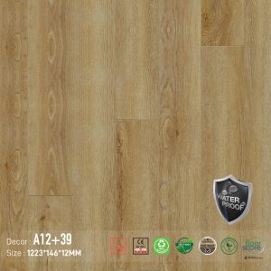 Sàn Gỗ AROMA A12-39 – ảnh trực diện mặt ván