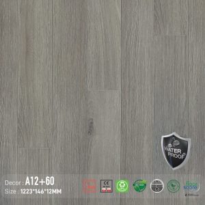 Sàn Gỗ AROMA A12-60 – ảnh trực diện mặt ván