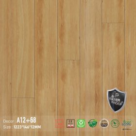 Sàn Gỗ AROMA A12-68 – ảnh trực diện mặt ván