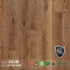 Sàn Gỗ AROMA A12-86 – ảnh trực diện mặt ván