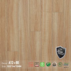 Sàn Gỗ AROMA A12-90 – ảnh trực diện mặt ván