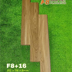 Sàn gỗ công nghiệp Nam Việt F8-16 – ảnh trực diện mặt ván