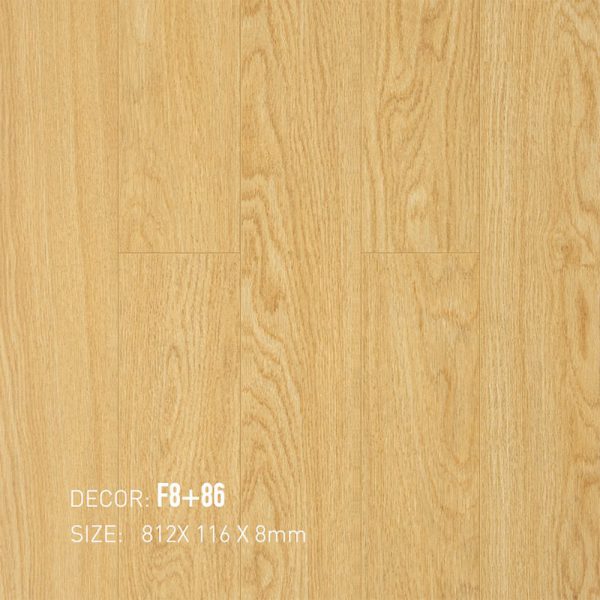 Sàn gỗ công nghiệp Nam Việt F8-86 – ảnh trực diện mặt ván