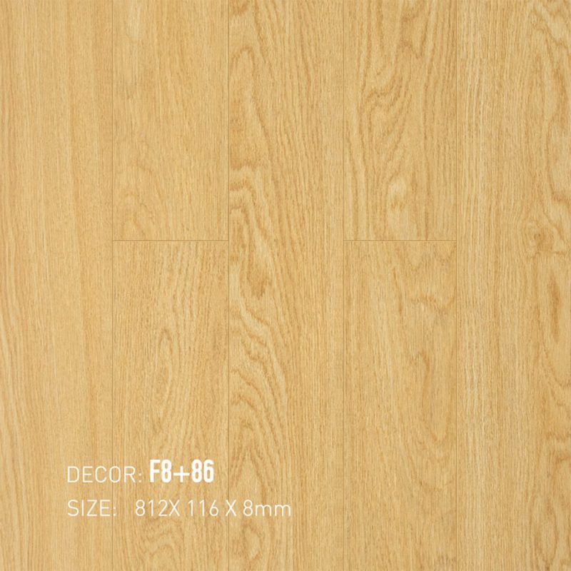 Sàn gỗ công nghiệp Nam Việt F8-86 – ảnh trực diện mặt ván