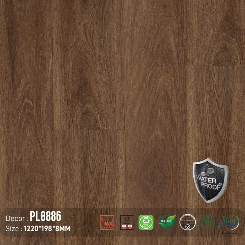 Sàn Gỗ DreamLux Cốt Đen 8mm 8886