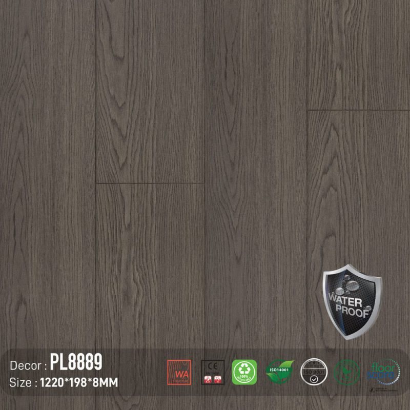Sàn Gỗ DreamLux Cốt Đen 8mm 8889