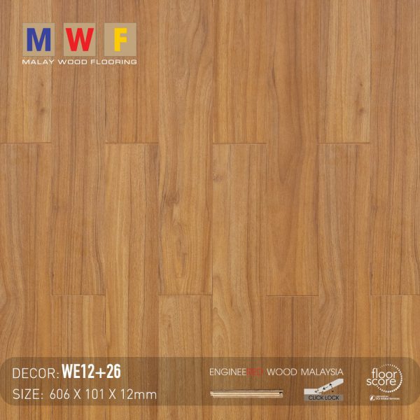 Sàn Gỗ Kỹ Thuật MalayWood WE12-26