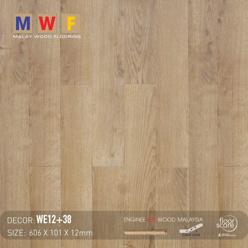 Sàn Gỗ Kỹ Thuật MalayWood WE12-38