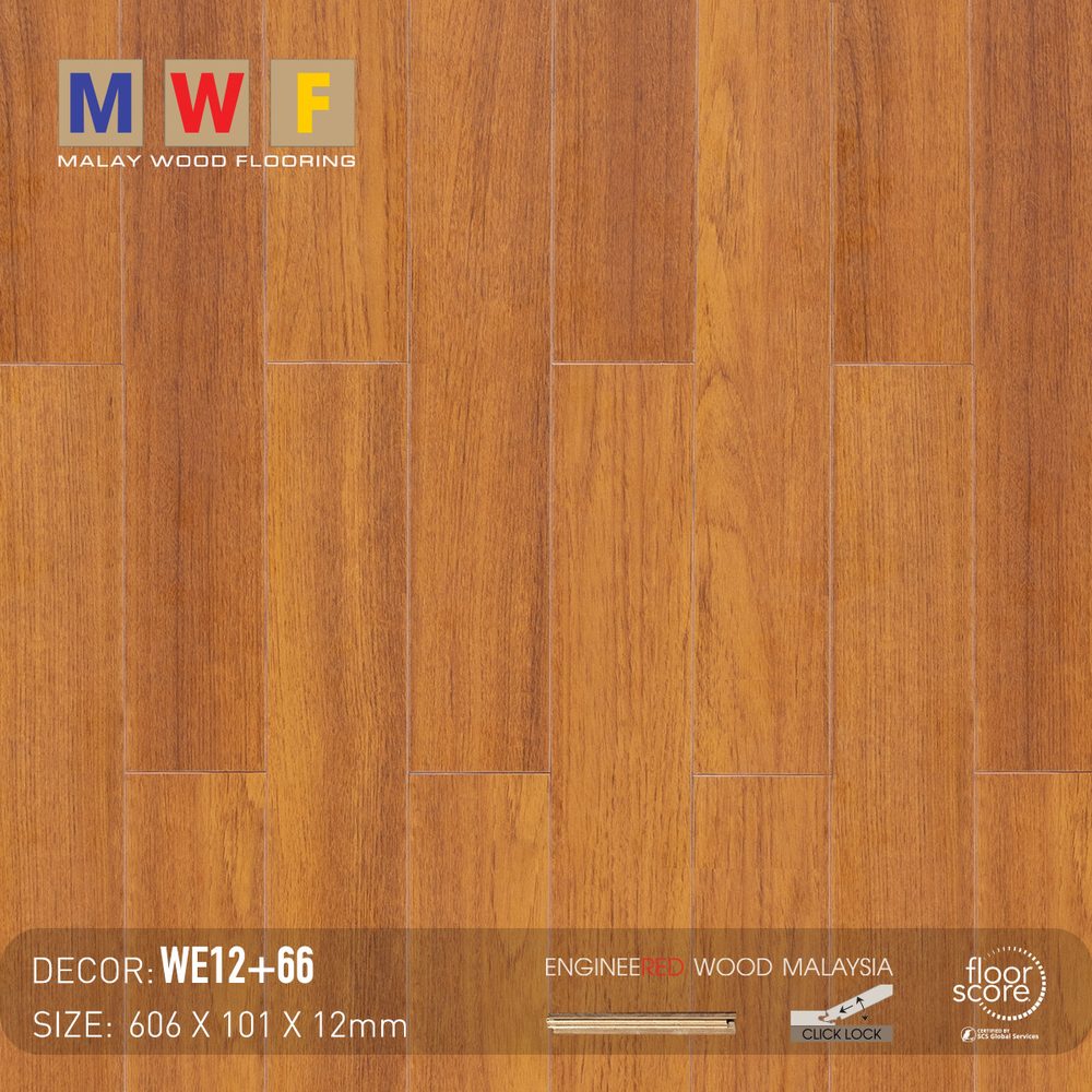 Sàn Gỗ Kỹ Thuật MalayWood WE12-66 Sàn Gỗ Kỹ Thuật MalayWood WE12-66