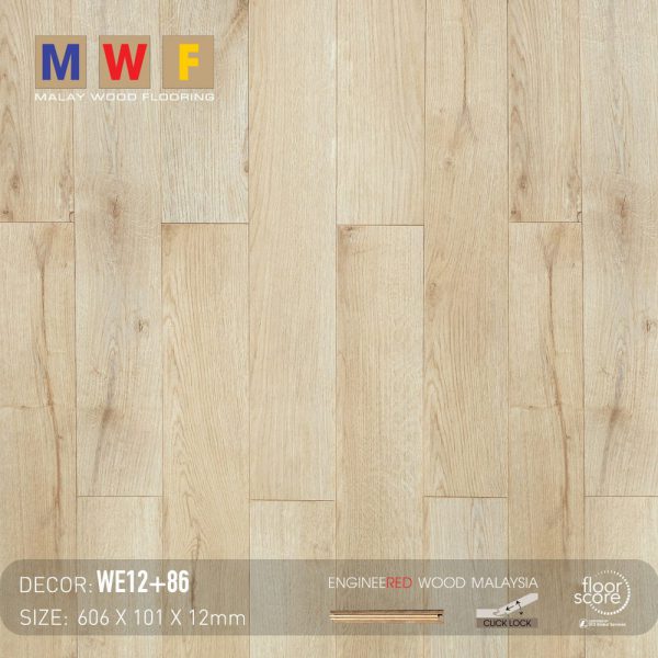 Sàn Gỗ Kỹ Thuật MalayWood WE12-86