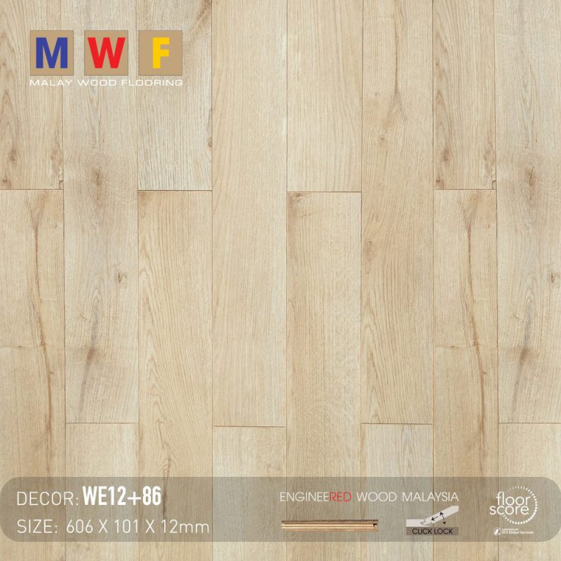 Sàn Gỗ Kỹ Thuật MalayWood WE12-86