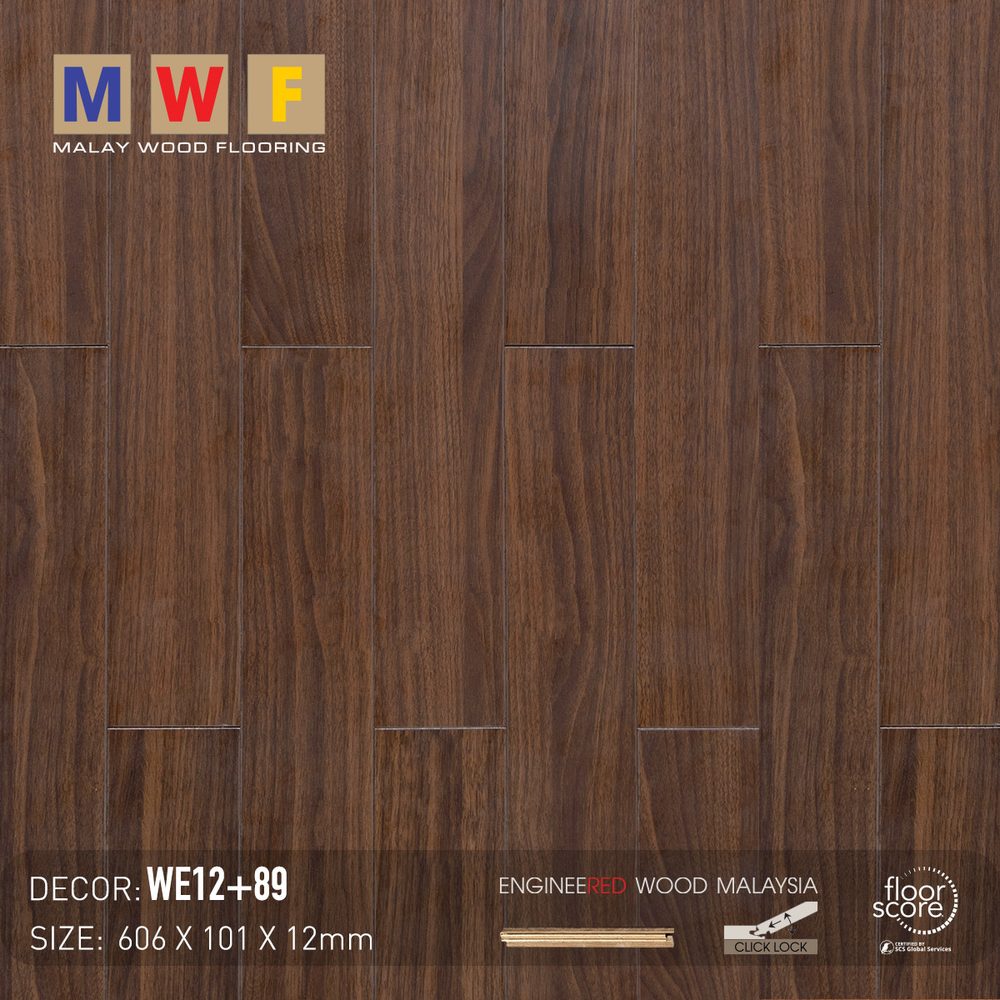 Sàn Gỗ Kỹ Thuật MalayWood WE12-89 Sàn Gỗ Kỹ Thuật MalayWood WE12-89