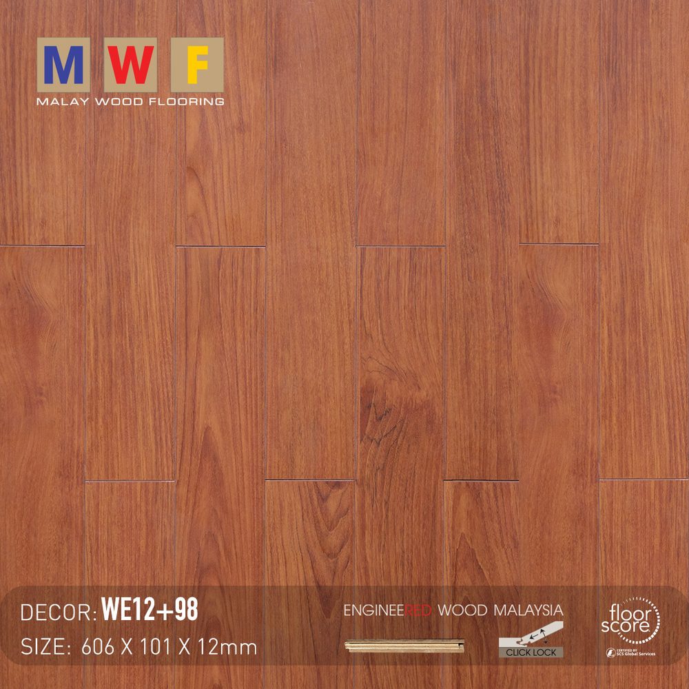 Sàn Gỗ Kỹ Thuật MalayWood WE12-98 Sàn Gỗ Kỹ Thuật MalayWood WE12-98