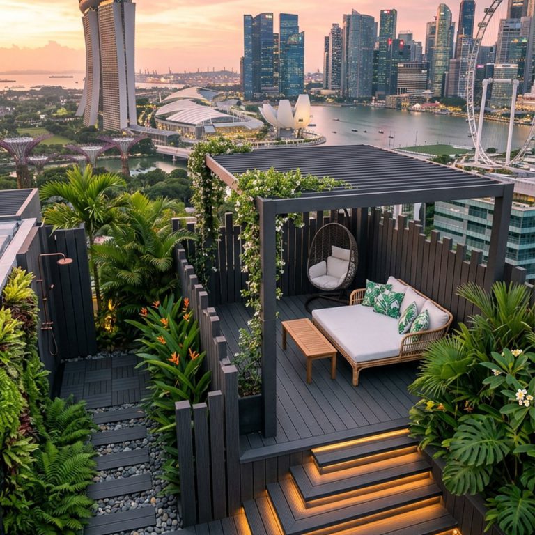 Sàn gỗ sân thượng, sky bar – ảnh 4 – Hoàng Gia Nam Việt