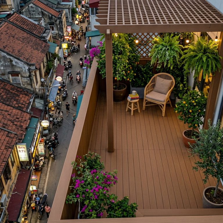 Sàn gỗ sân thượng, sky bar – ảnh 7 – Hoàng Gia Nam Việt