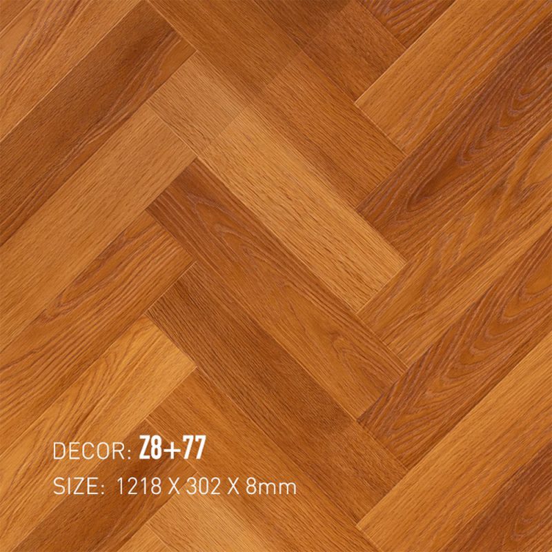 Sàn Gỗ Xương Cá 3K ART Z8-77