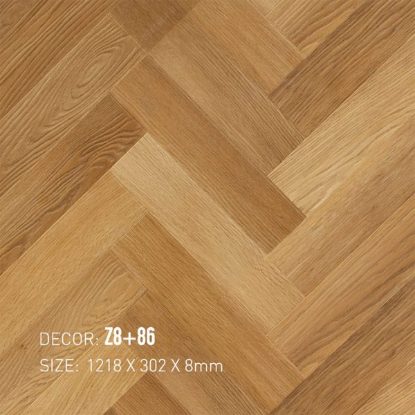Sàn Gỗ Xương Cá 3K ART Z8-86
