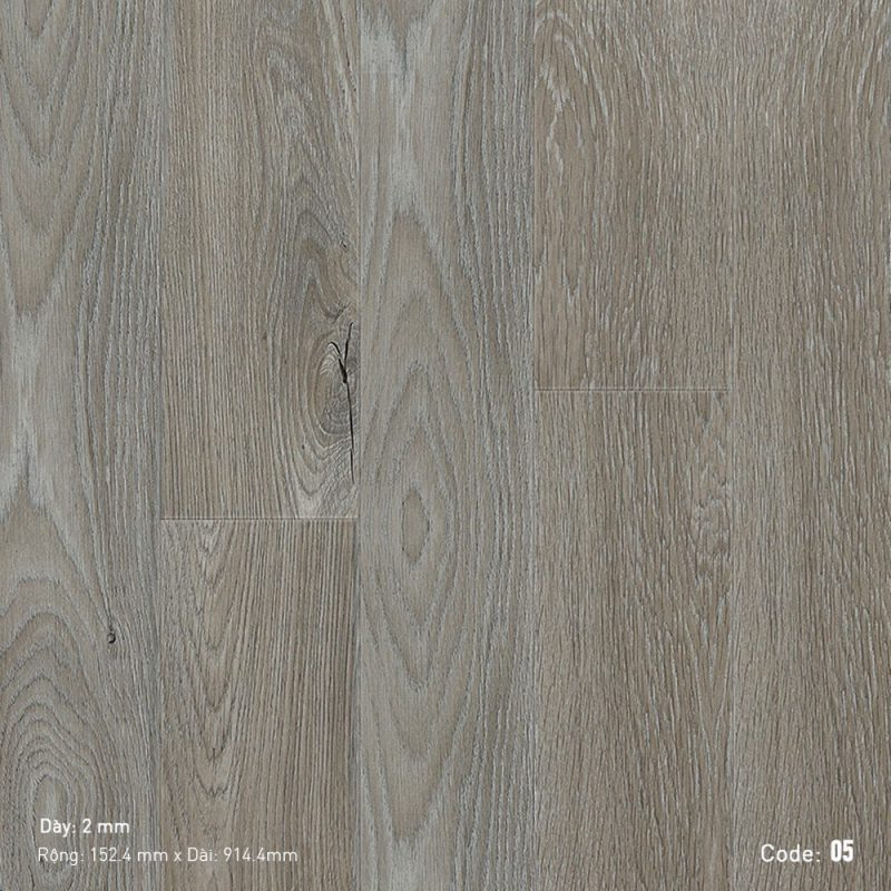 Sàn Nhựa Có Keo 2K Vinyl 05