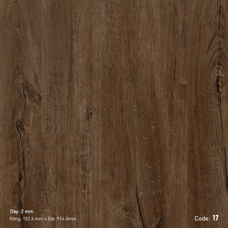 Sàn Nhựa Có Keo 2K Vinyl 17