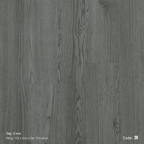 Sàn Nhựa Có Keo 2K Vinyl 20