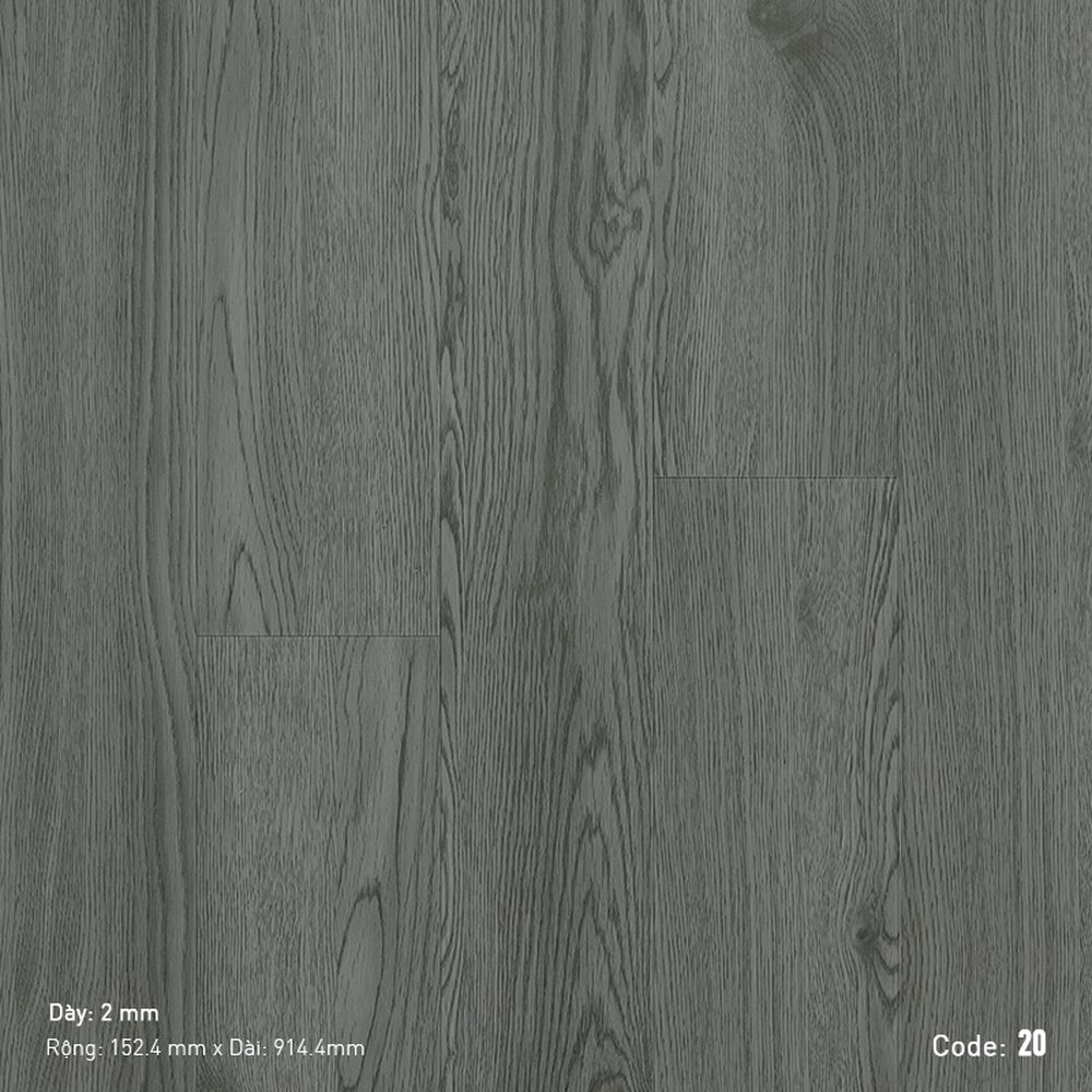 Sàn Nhựa Có Keo 2K Vinyl 20 Sàn Nhựa Có Keo 2K Vinyl 20