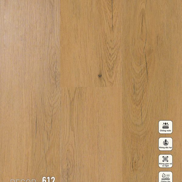 Sàn Nhựa Hèm Khóa SPC Vina 612 5mm