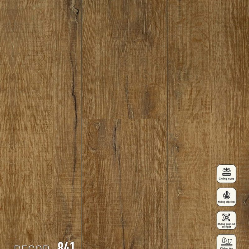 Sàn Nhựa Hèm Khóa SPC Vina 841 5mm