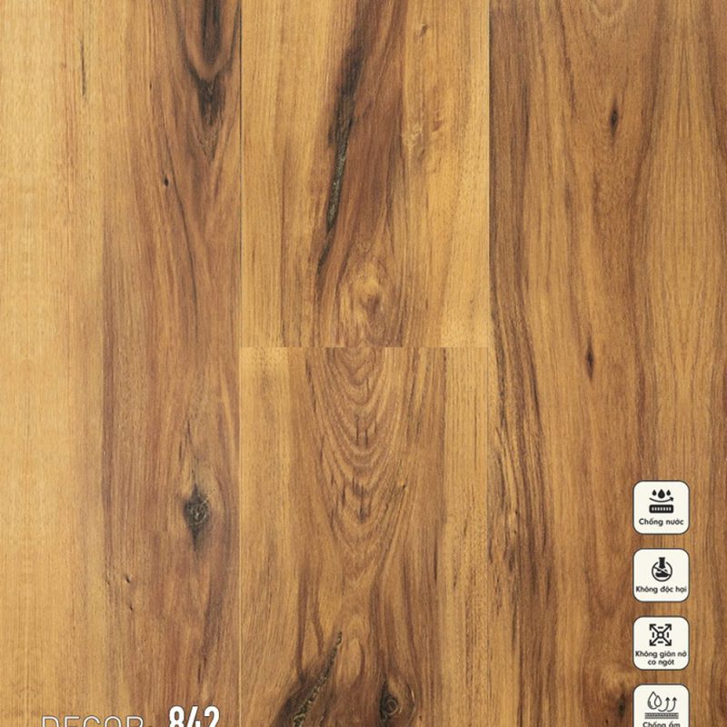 Sàn Nhựa Hèm Khóa SPC Vina 842 5mm