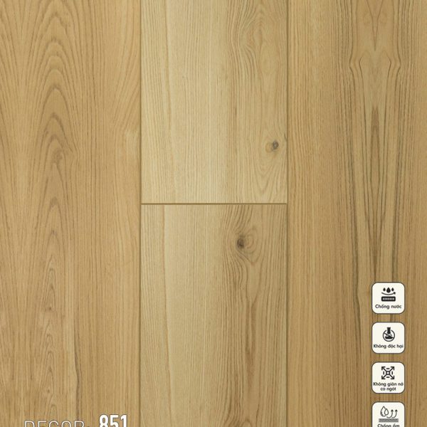 Sàn Nhựa Hèm Khóa SPC Vina 851 5mm