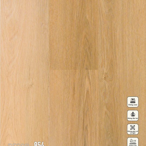 Sàn Nhựa Hèm Khóa SPC Vina 854 5mm