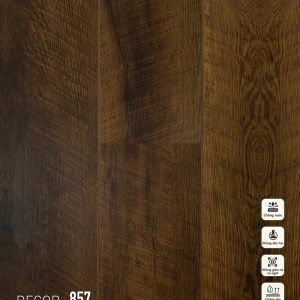 Sàn Nhựa Hèm Khóa SPC Vina 857 5mm