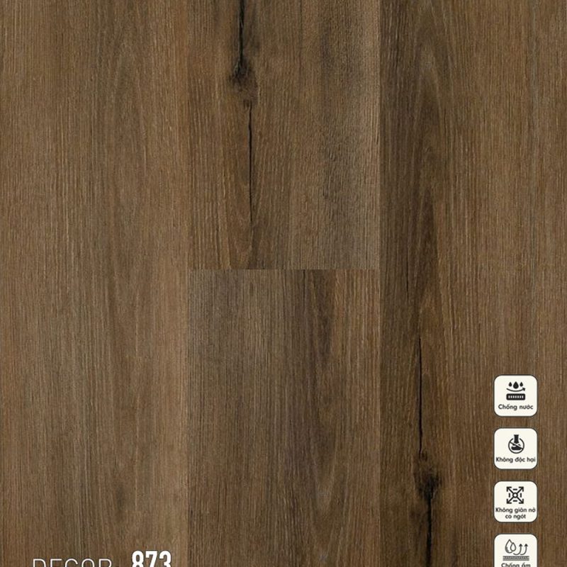 Sàn Nhựa Hèm Khóa SPC Vina 873 5mm