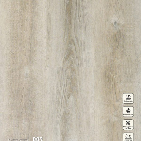 Sàn Nhựa Hèm Khóa SPC Vina 882 5mm