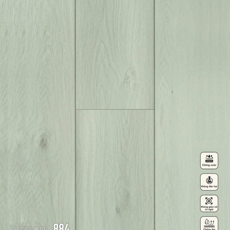 Sàn Nhựa Hèm Khóa SPC Vina 884 5mm