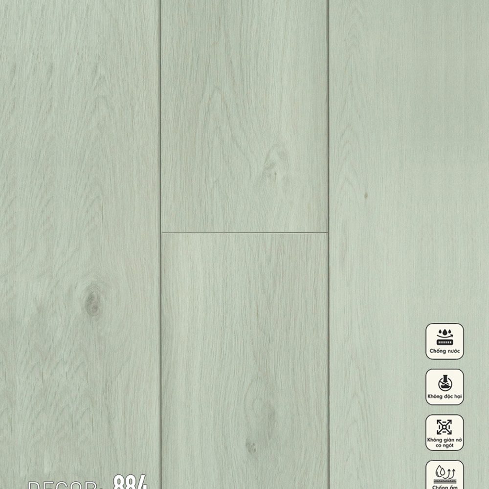 Sàn Nhựa Hèm Khóa SPC Vina 884 5mm Sàn Nhựa Hèm Khóa SPC Vina 884 5mm