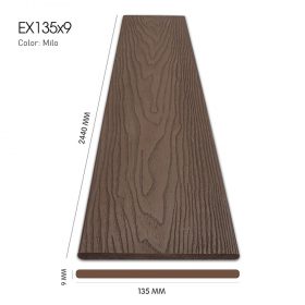 Tấm ốp 3D EXWood EX135x9 Milo – Hoàng Gia Nam Việt
