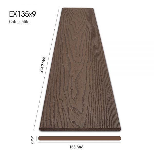 Tấm ốp 3D EXWood EX135x9 Milo – Hoàng Gia Nam Việt